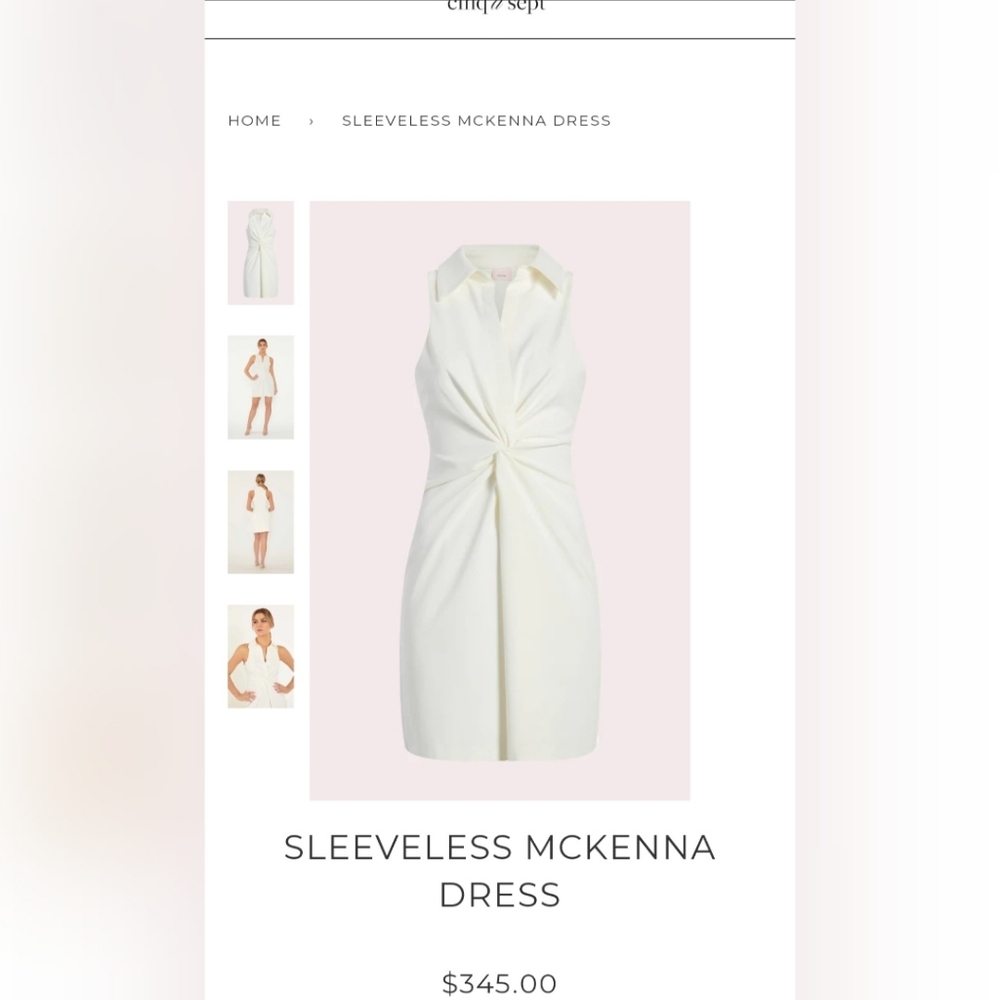 Cinq a Sept Sleeveless McKenna Dress